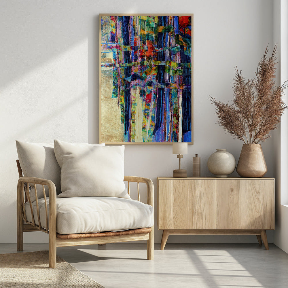 Colorful Cascade | Poster