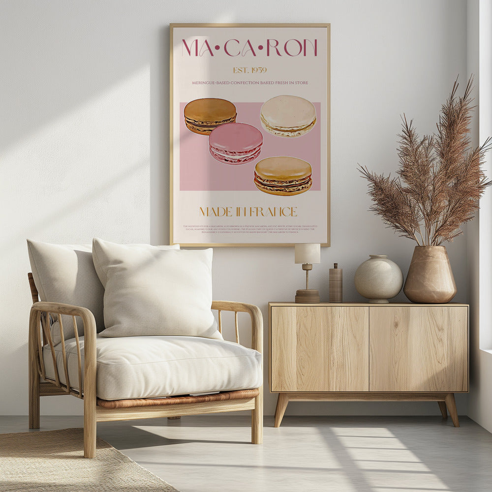 French Macaron Delight | Poster