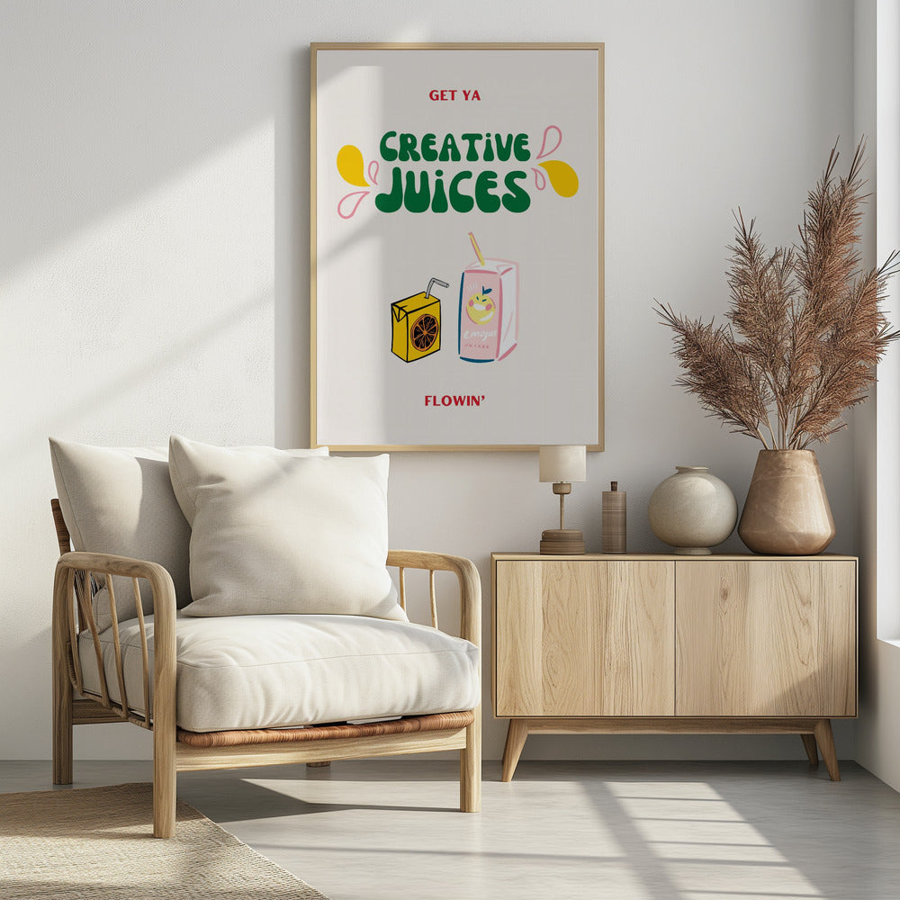 Juice Your Creativity | Poster