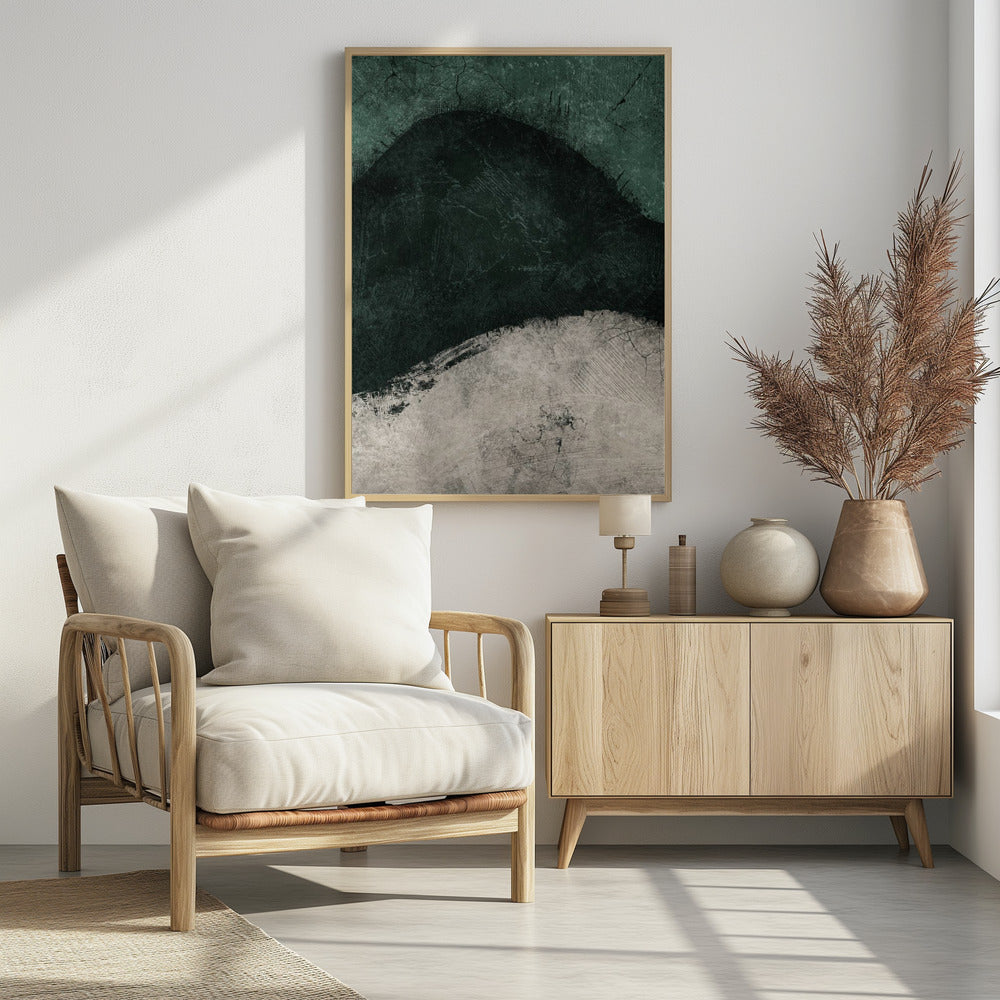 Midnight Emerald No3 | Poster