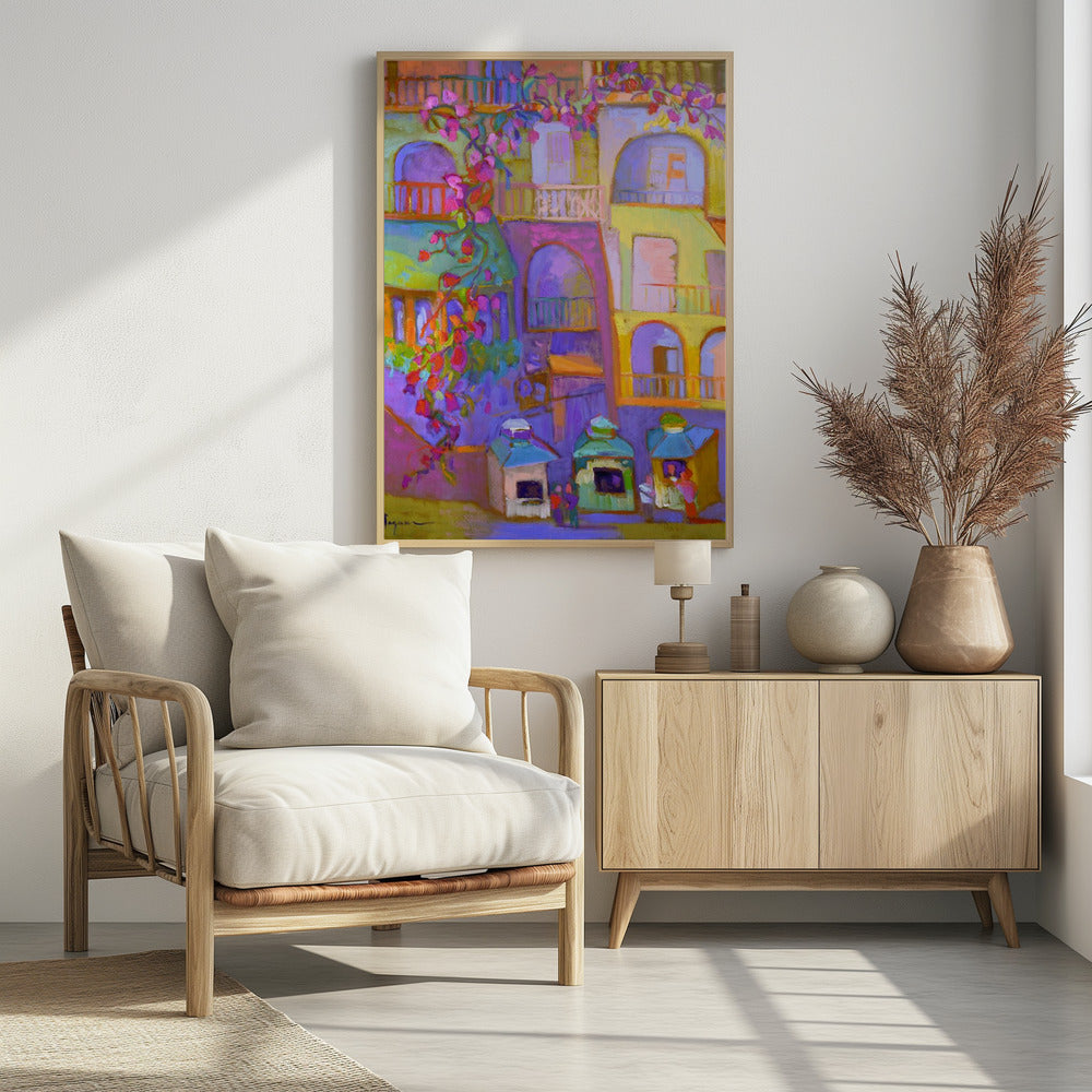 Vibrant Streetscape | Poster