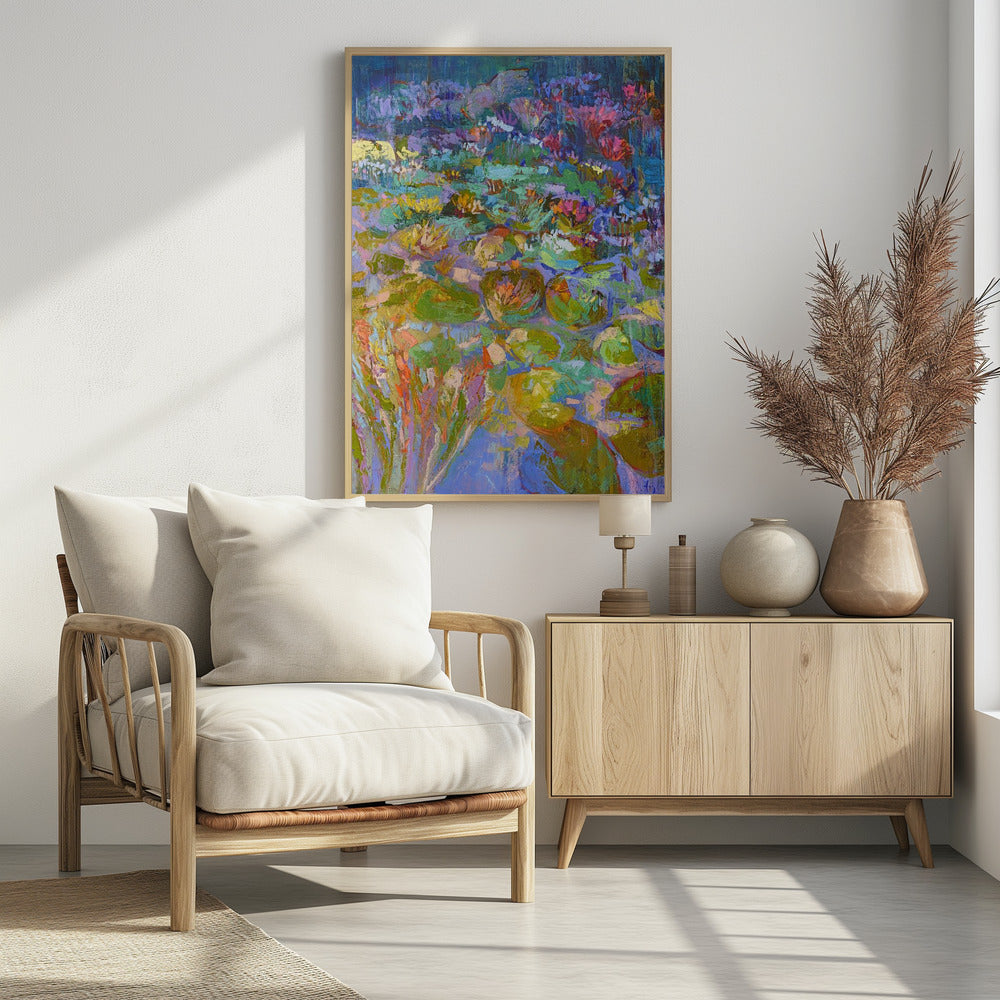 Lush Water Lilies | Poster