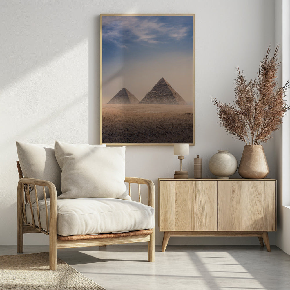 Great Pyramids of Giza, Cairo, Egypt | Poster