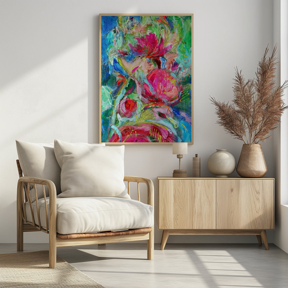 Vibrant Petal Symphony | Poster