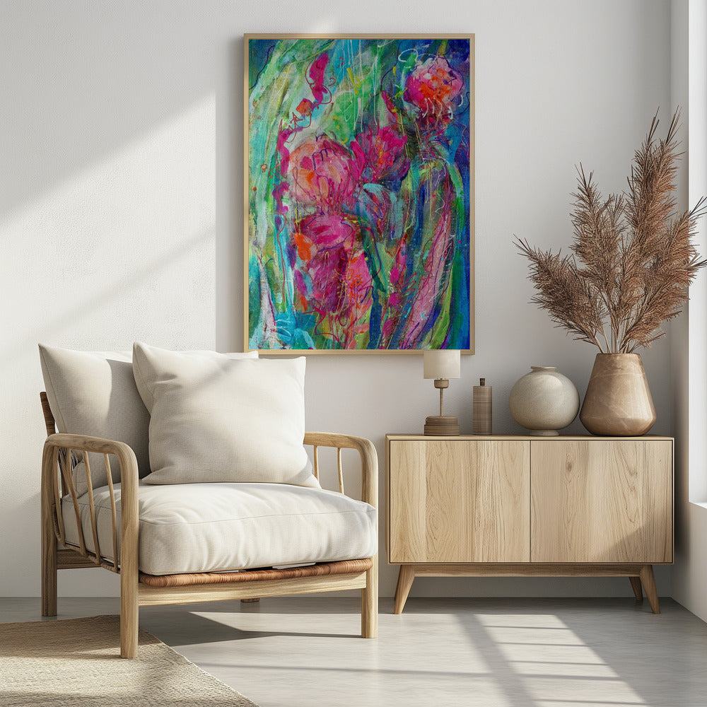 Impressionist Floral Abstract | Poster