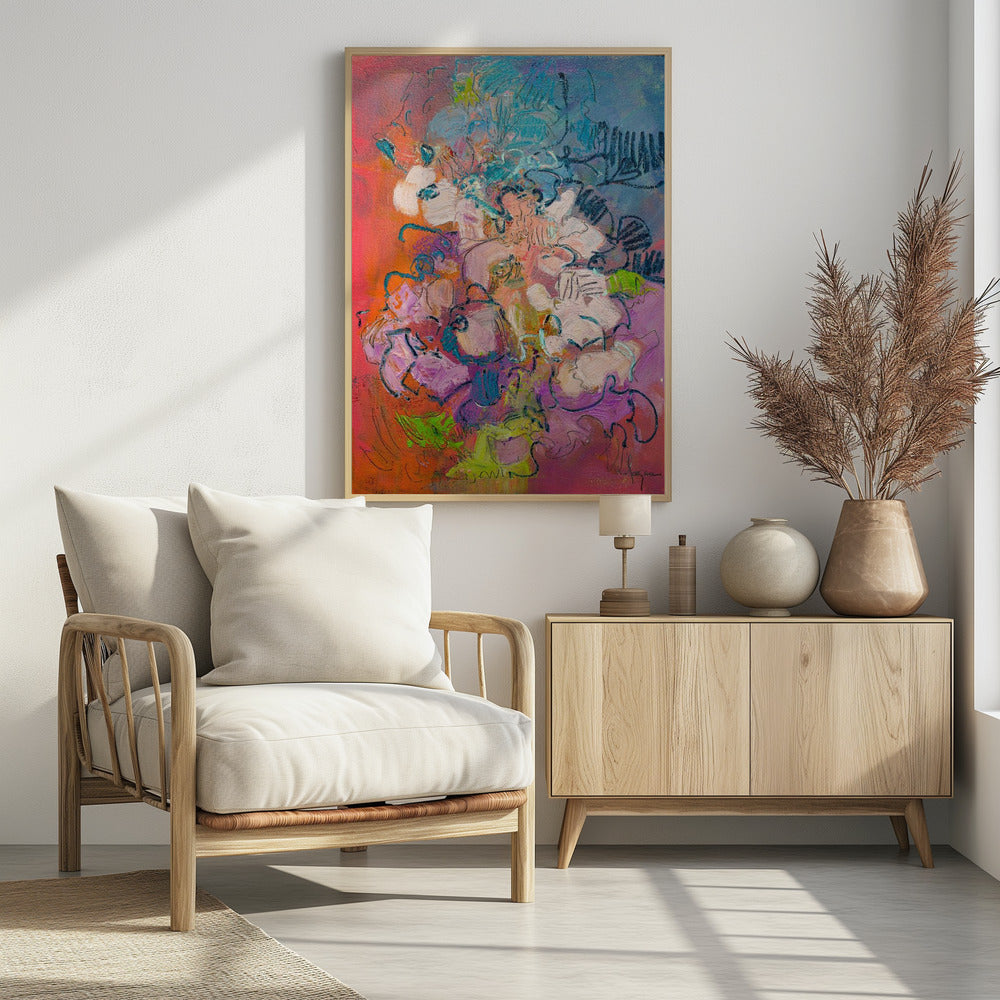 Floral Dreamscape | Poster