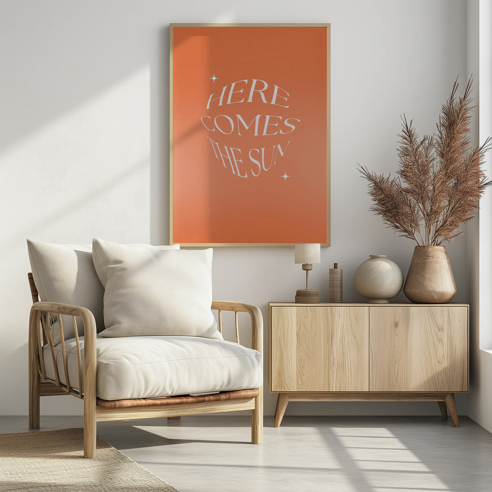 Here Comes The Suny | Poster