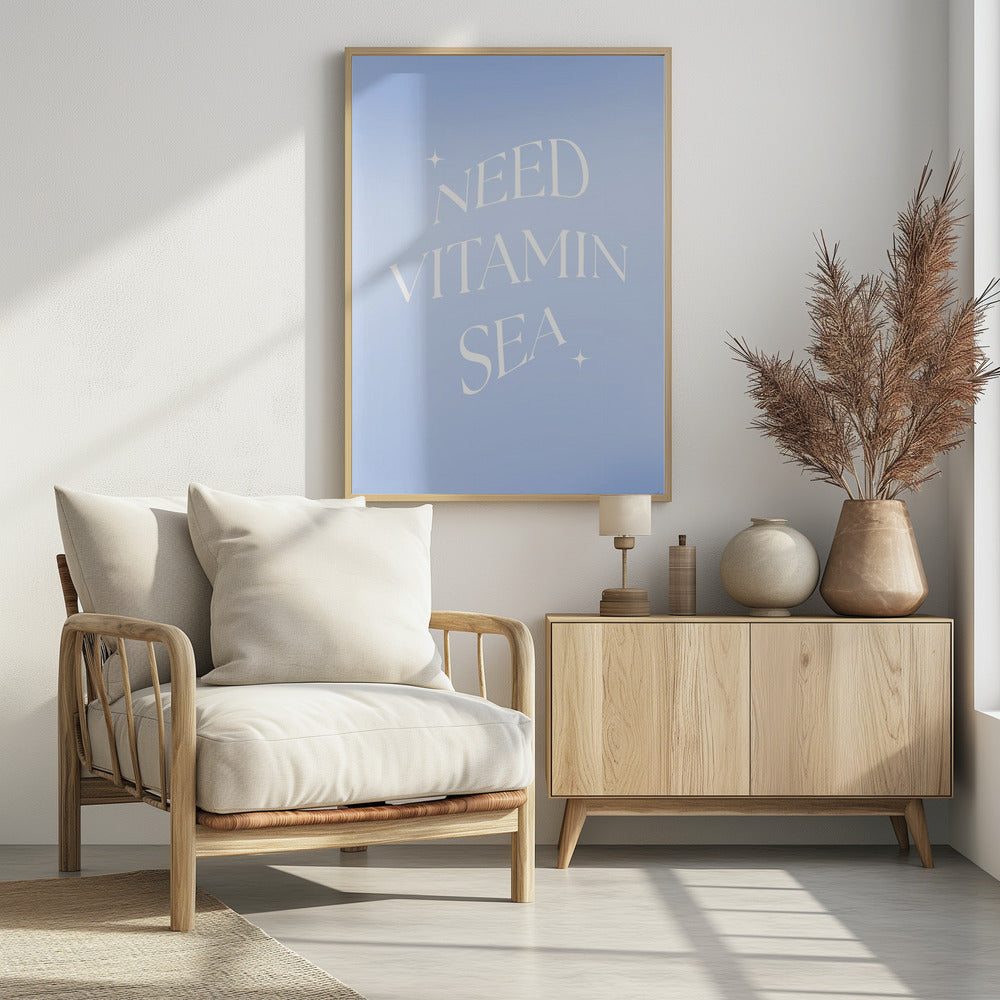 Need Vitamin Sea | Poster
