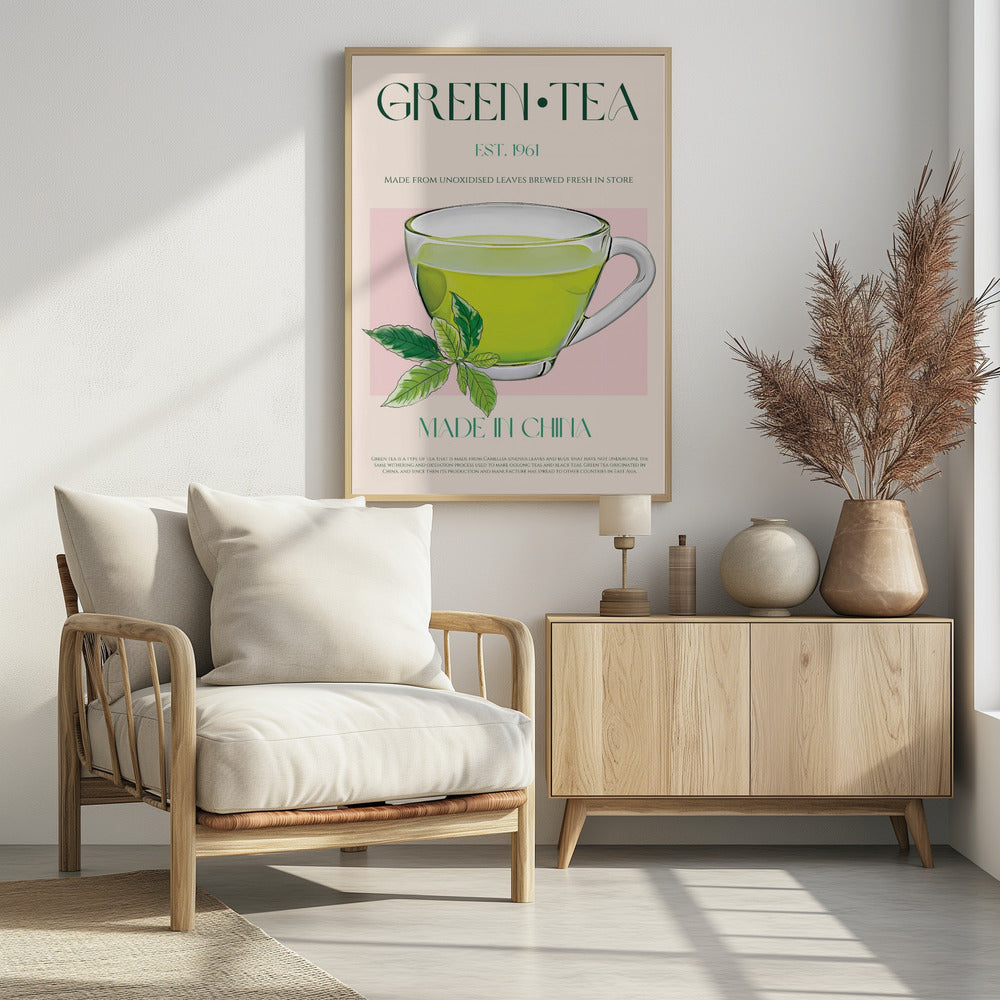 Fresh Green Tea | Poster