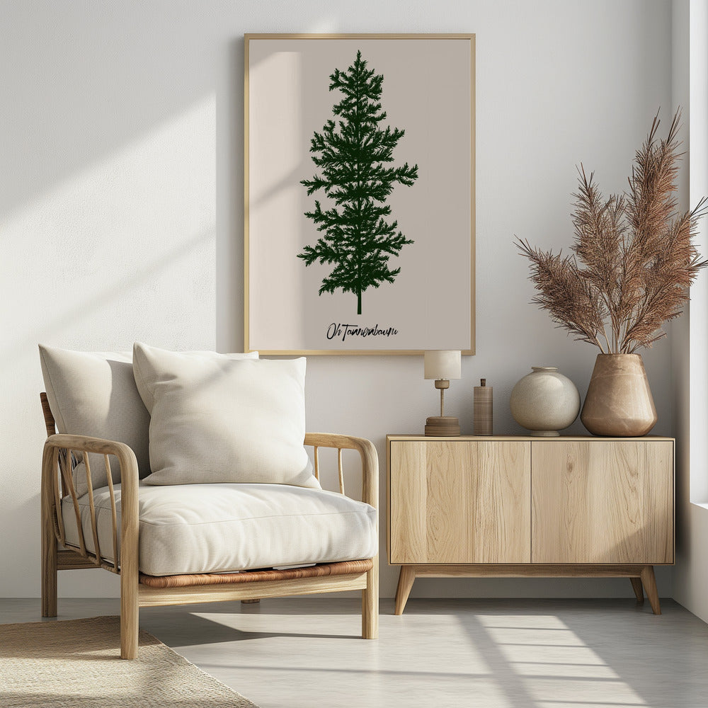 Oh Tannebaum (green) | Poster