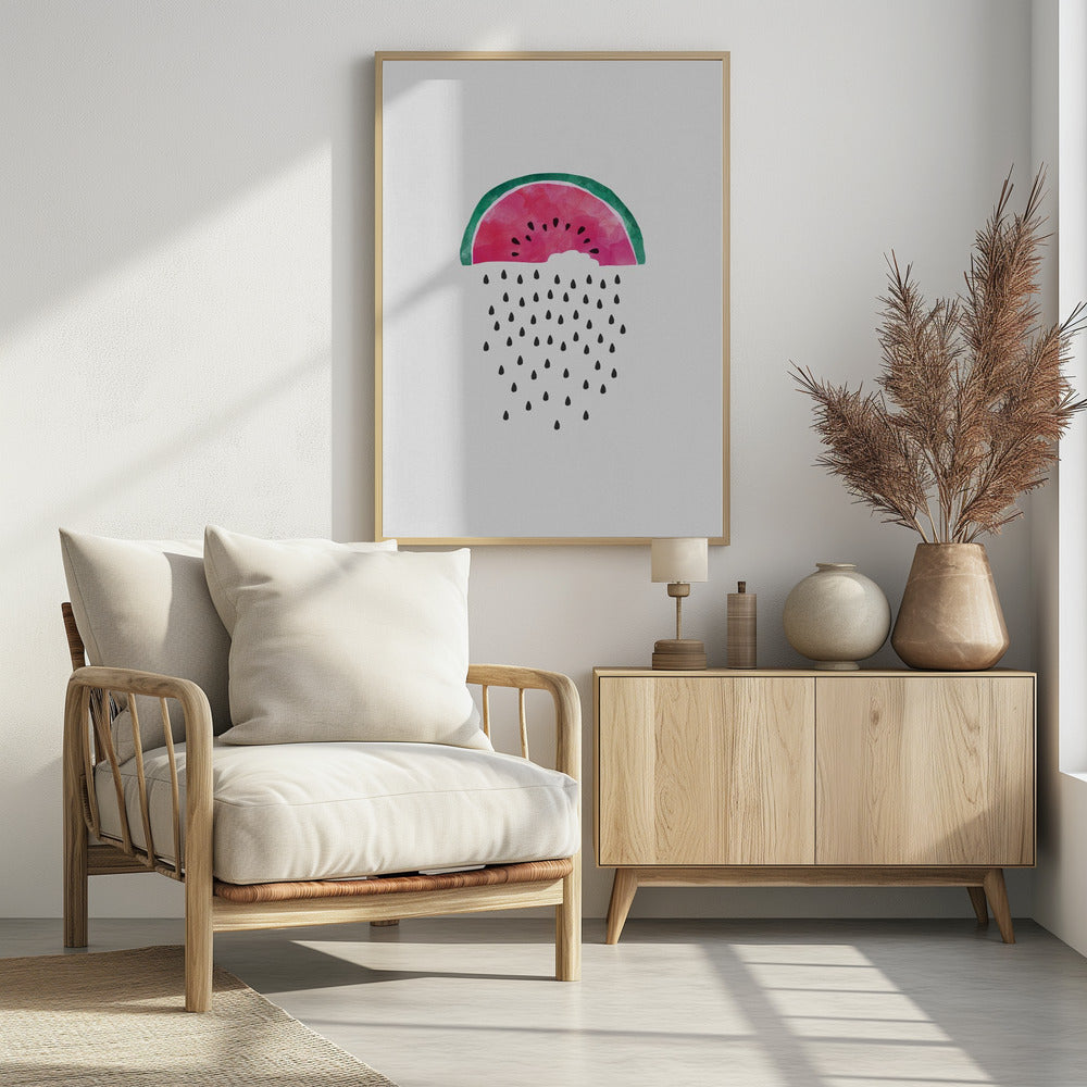 Watermelon Rain | Poster