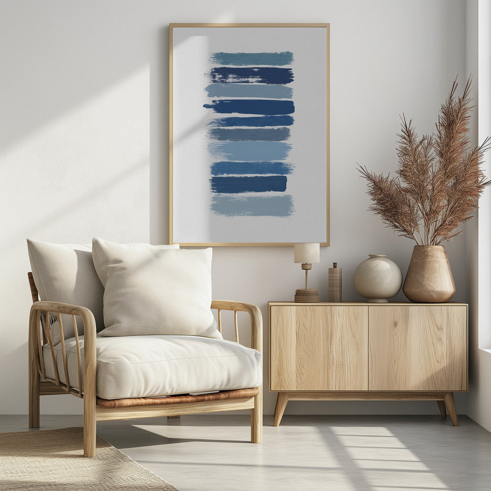 Ombre Blue | Poster
