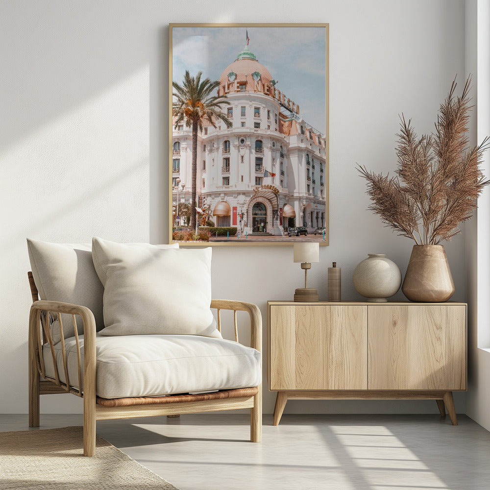 French Riviera Building | Poster