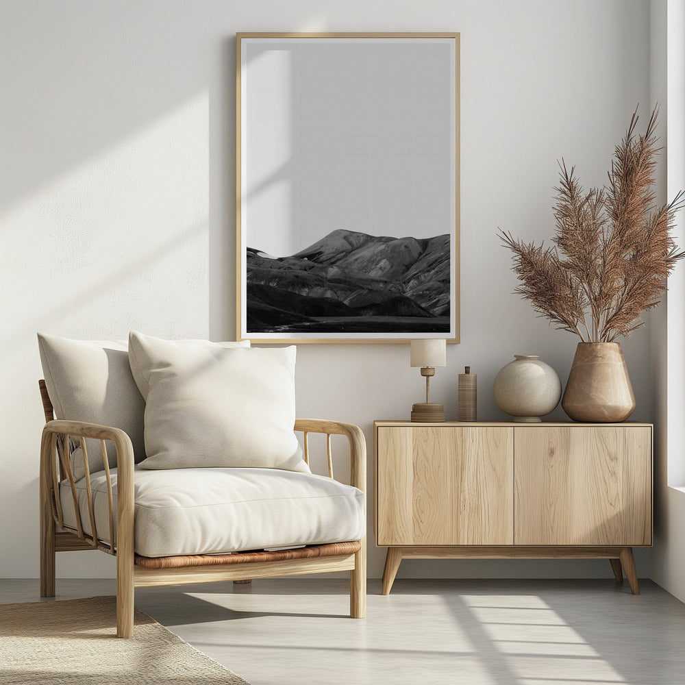 Monochrome Mountains | Poster