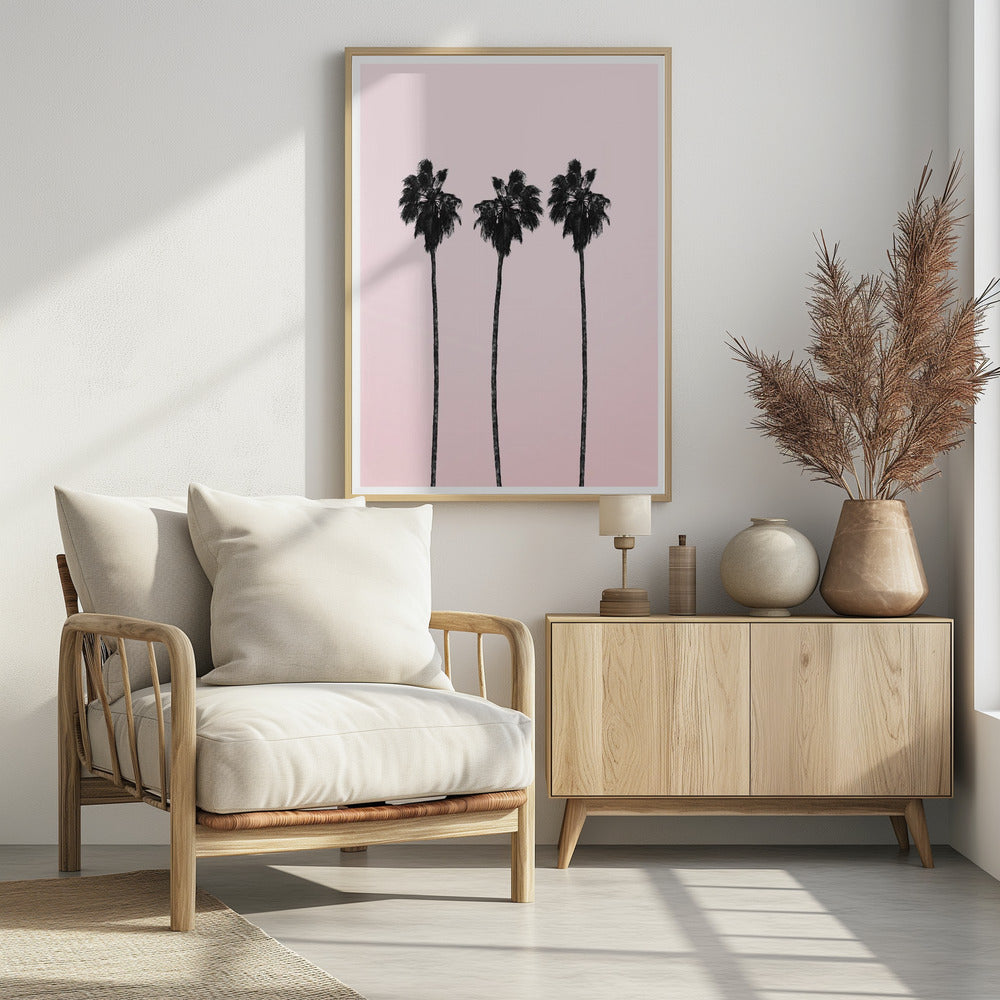Three Tall Palms | Poster