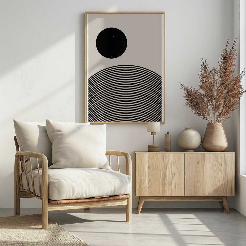 Orbiting Silhouette | Poster