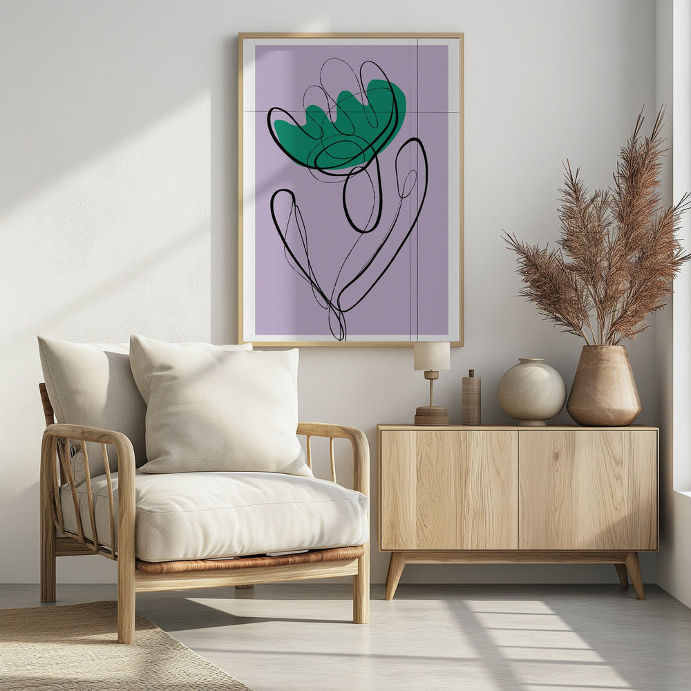 Flowing Petals | Poster