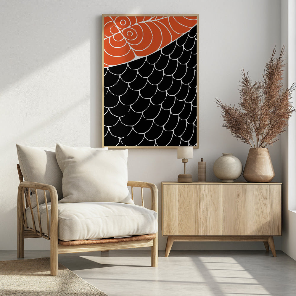 Sashimi Red and Black | Poster