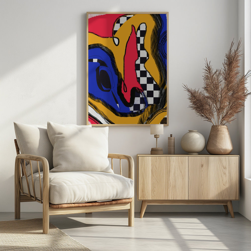 Leggings Bold Abstract | Poster