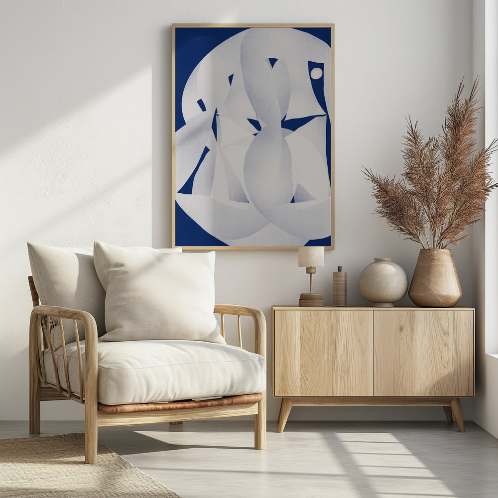 Paper Sculpture Abstract | Poster