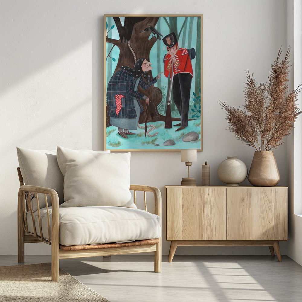 Fairy tale soldier and the witch | Poster