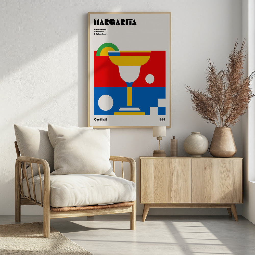 Margarita Bauhaus Cocktail | Poster