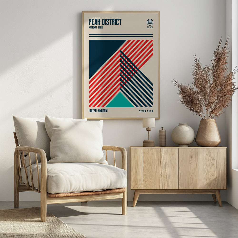 Peak District National Park Travel Poster | Poster