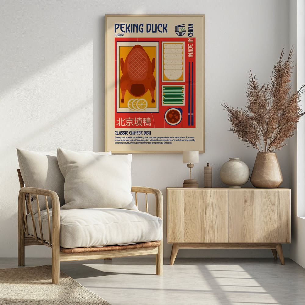 Peking Duck Japanese Food Print | Poster