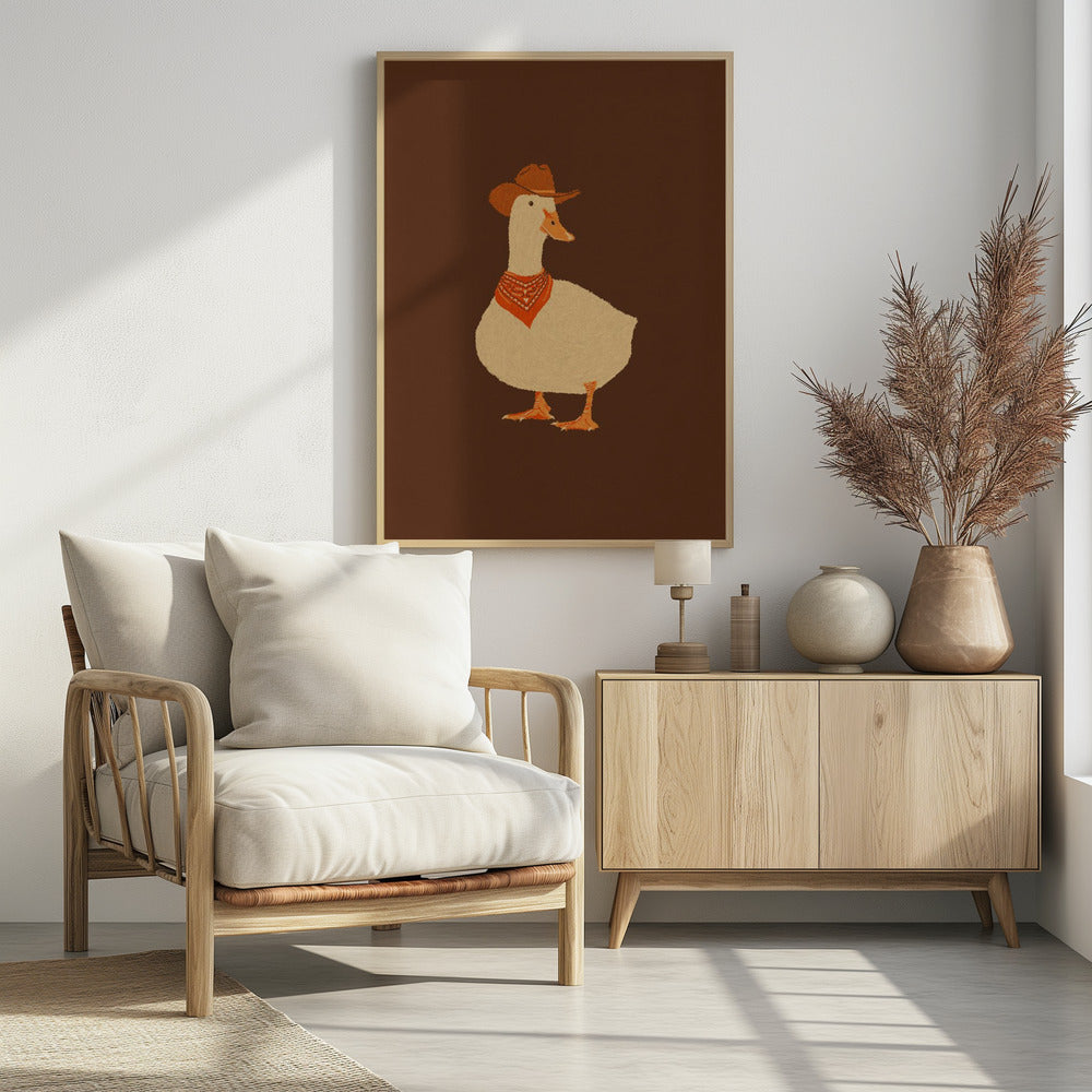 Bo the Cowboy Duck | Poster