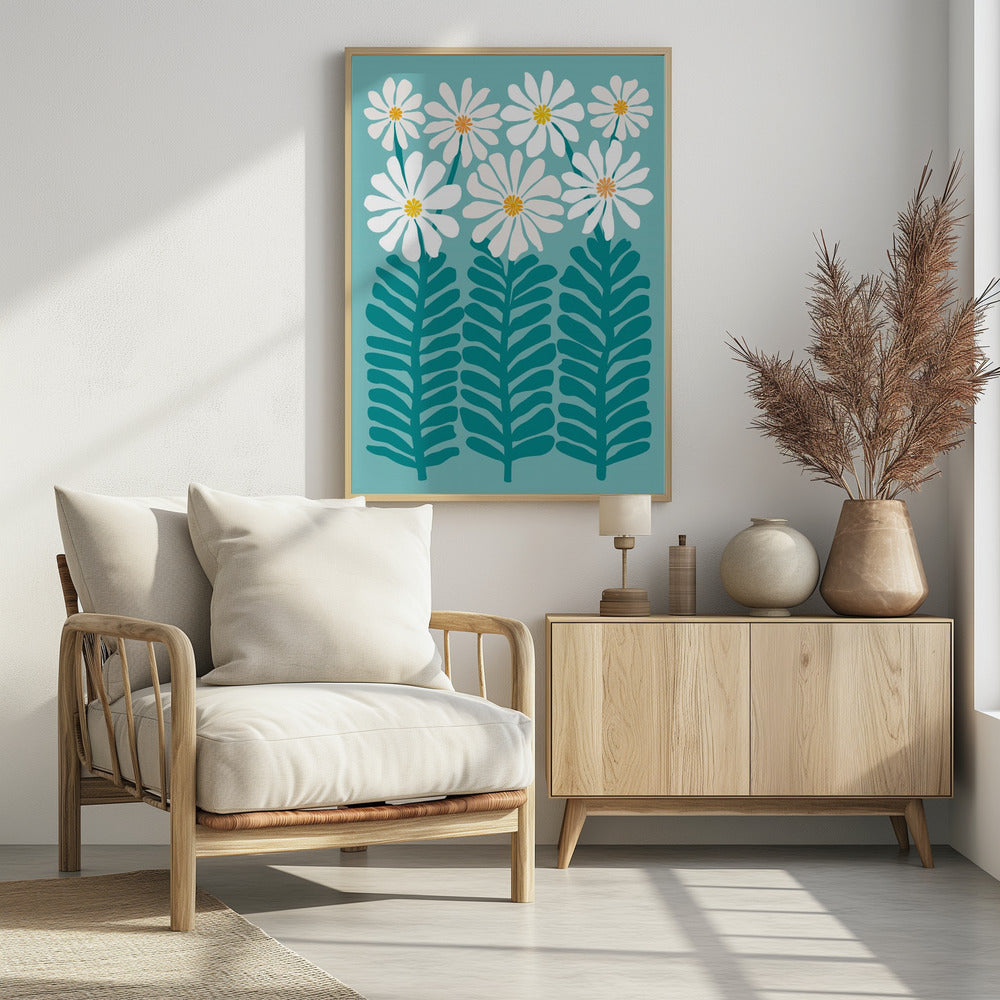 Daisy Floral | Poster