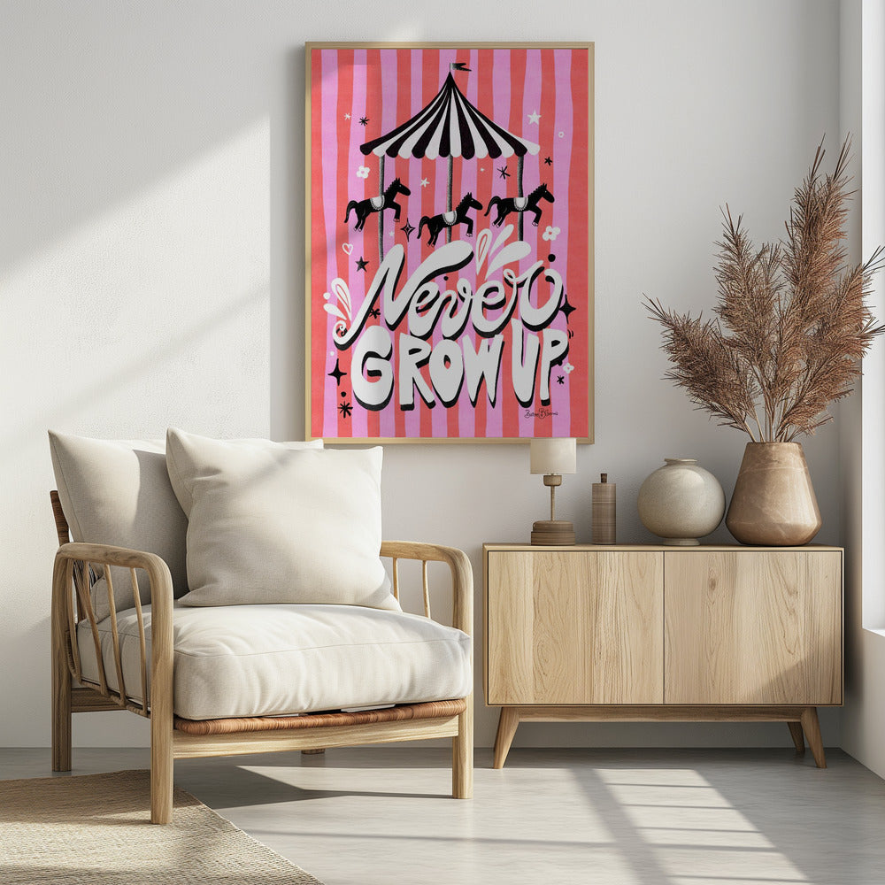Carousel - Never Grow Up | Poster