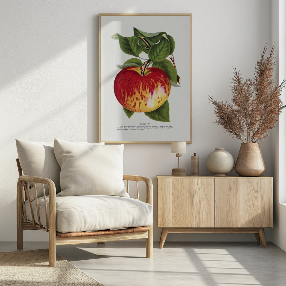 Wealthy Apple Lithograph | Poster