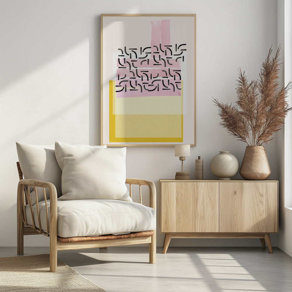 Pastel Pattern Collage 1 | Poster