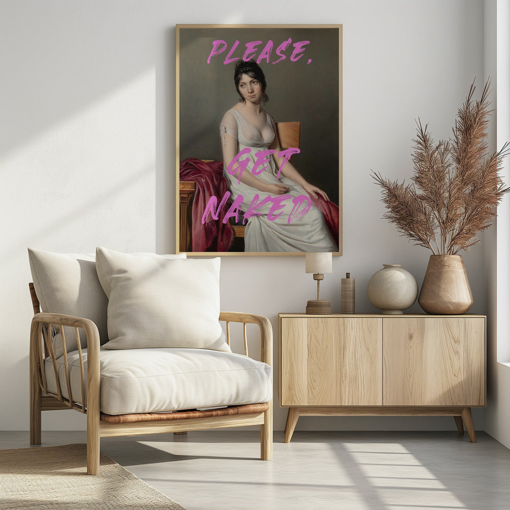 Please, Get Naked | Poster