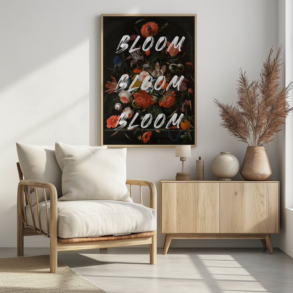 Bloom Vintage Flowers | Poster