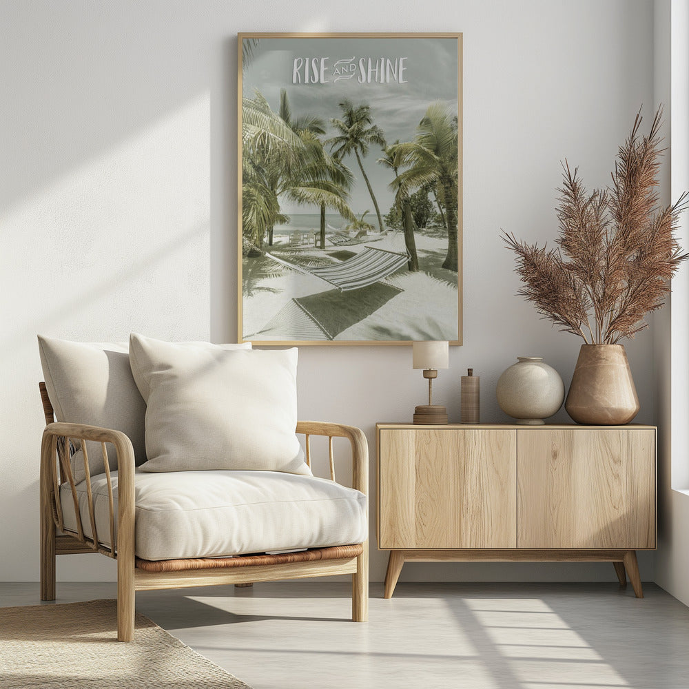 Rise and shine | Beachscape | Poster