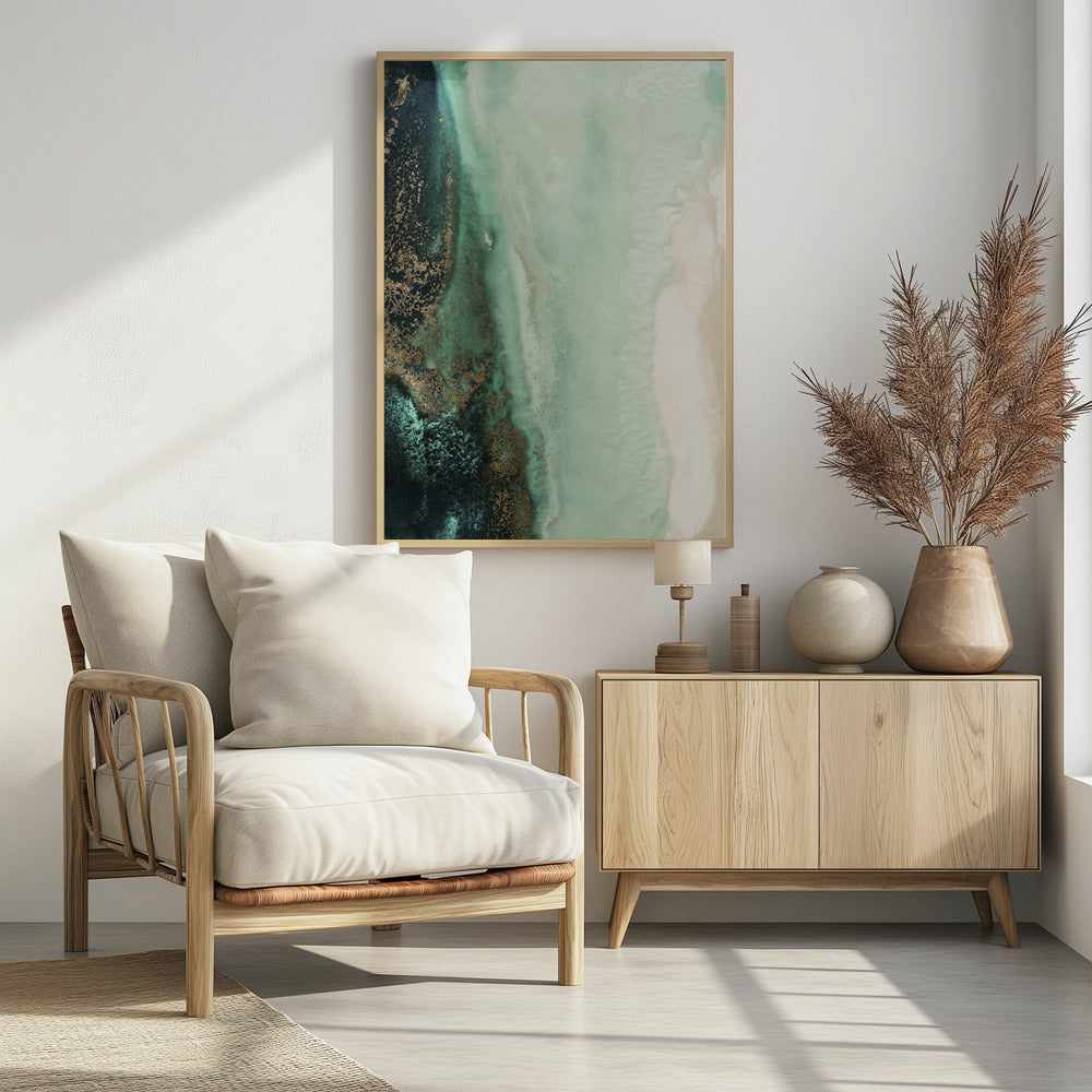 Inviting Peaceful -Jade Waters | Poster