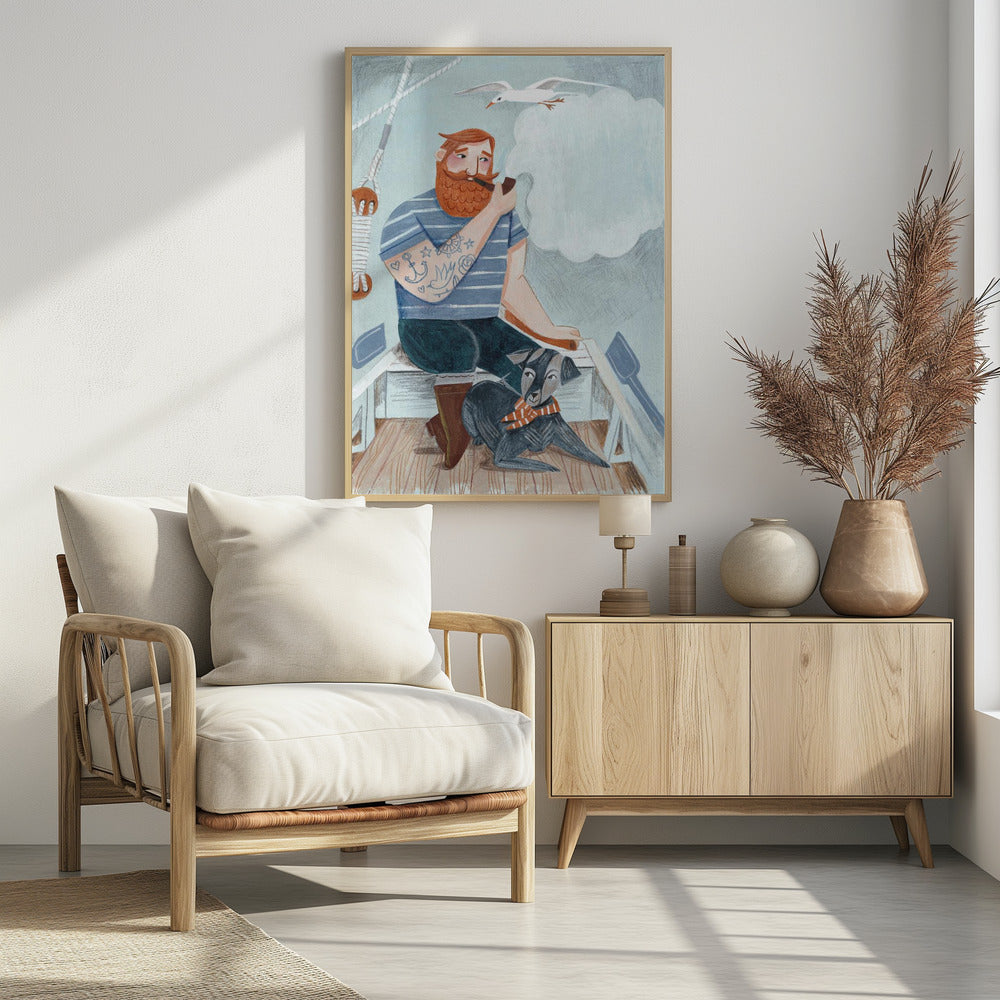 Skipper and Dog | Poster