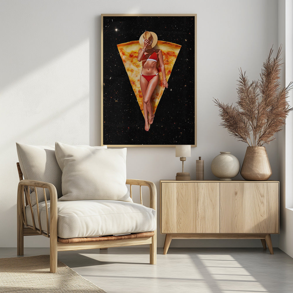 Pizza Sun Tan | Poster