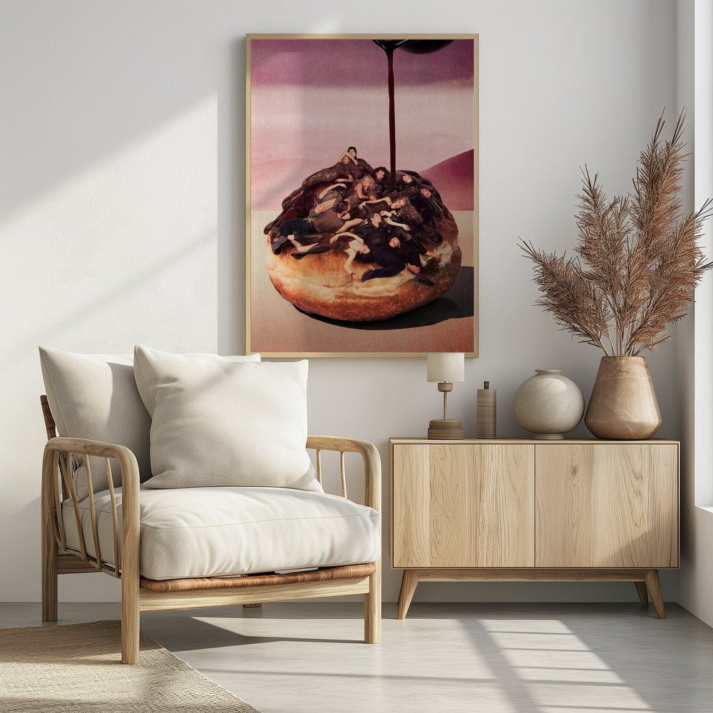 Surreal Decadent Donut | Poster