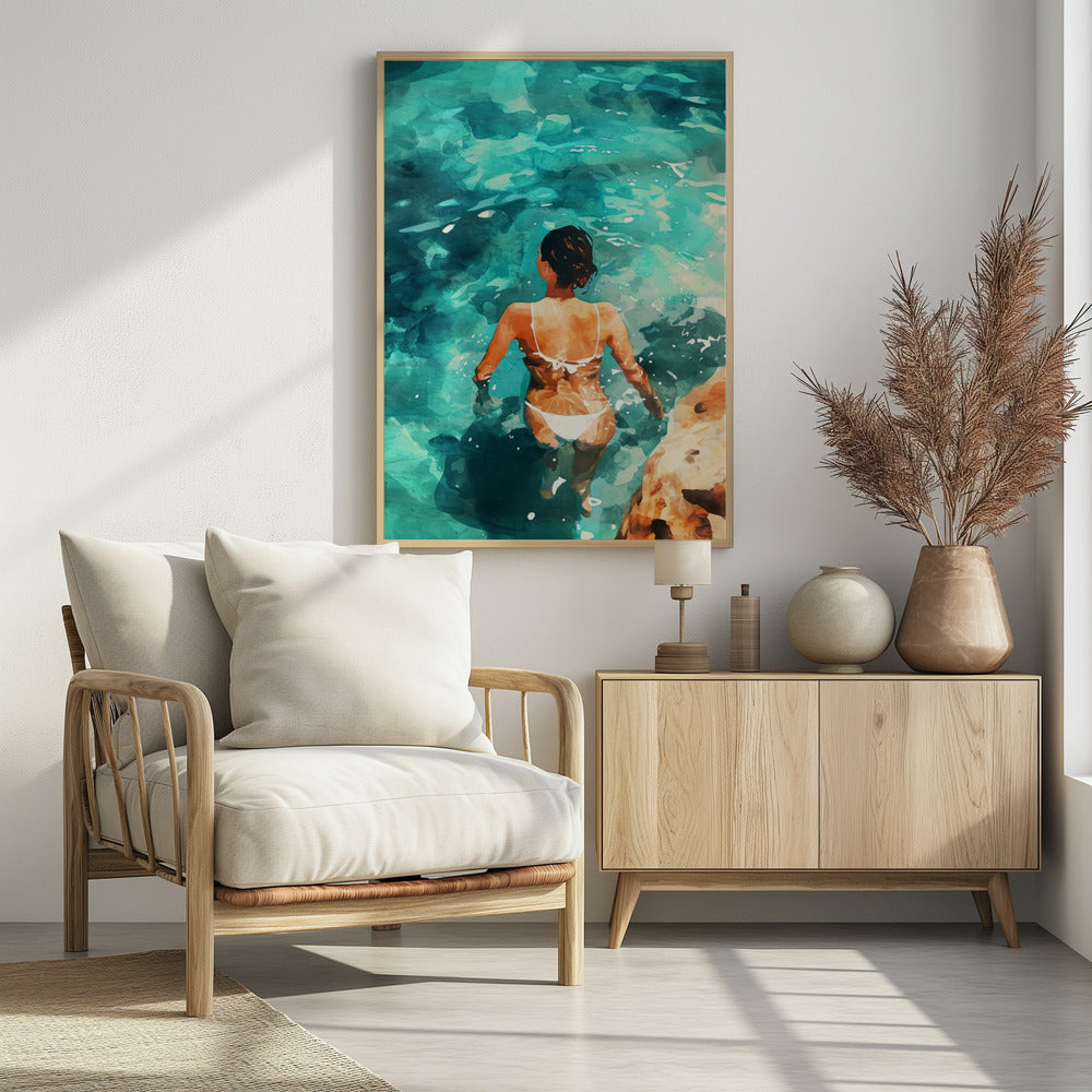 Portrait of a woman 38 | Poster