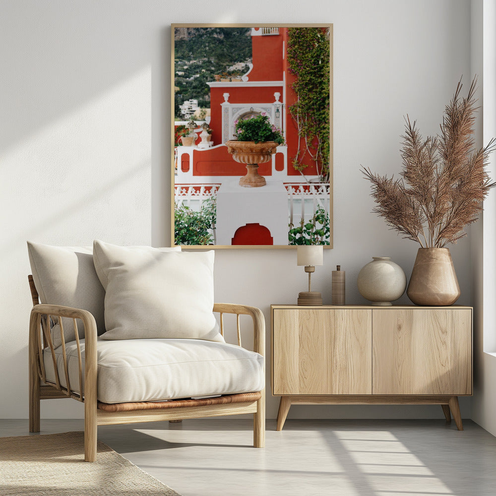 Rainy Positano IV | Poster