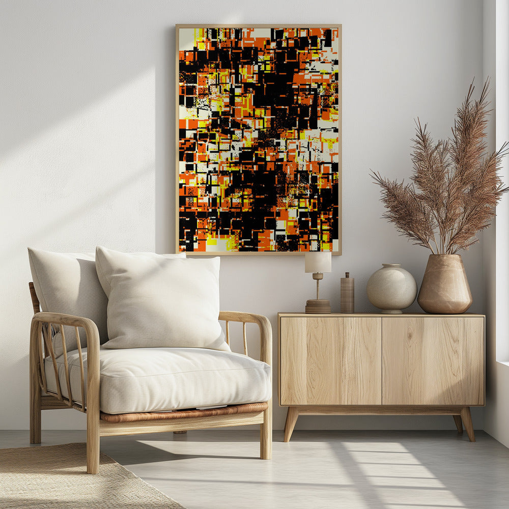 Colorful Geometric Blocks | Poster
