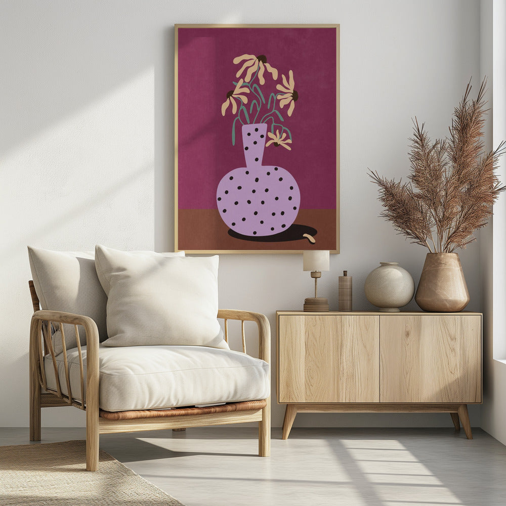 Flowers in Vase | Poster