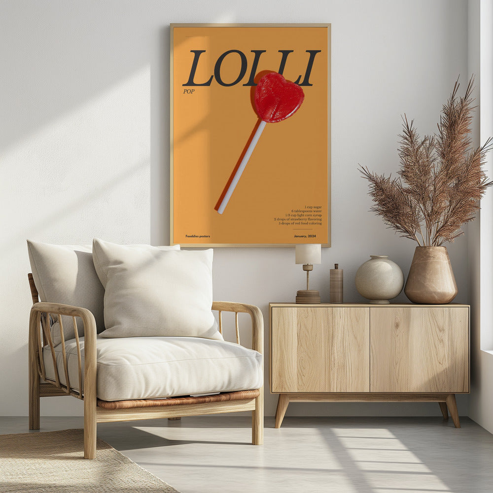 Heart Lollipop | Poster