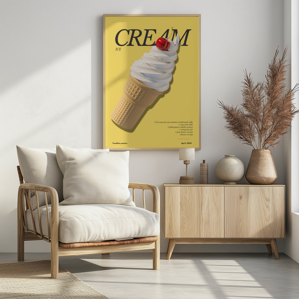 Cherry on Top Ice Cream | Poster