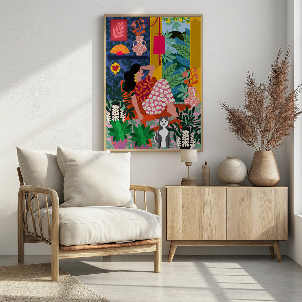 Flower power Woman | Poster