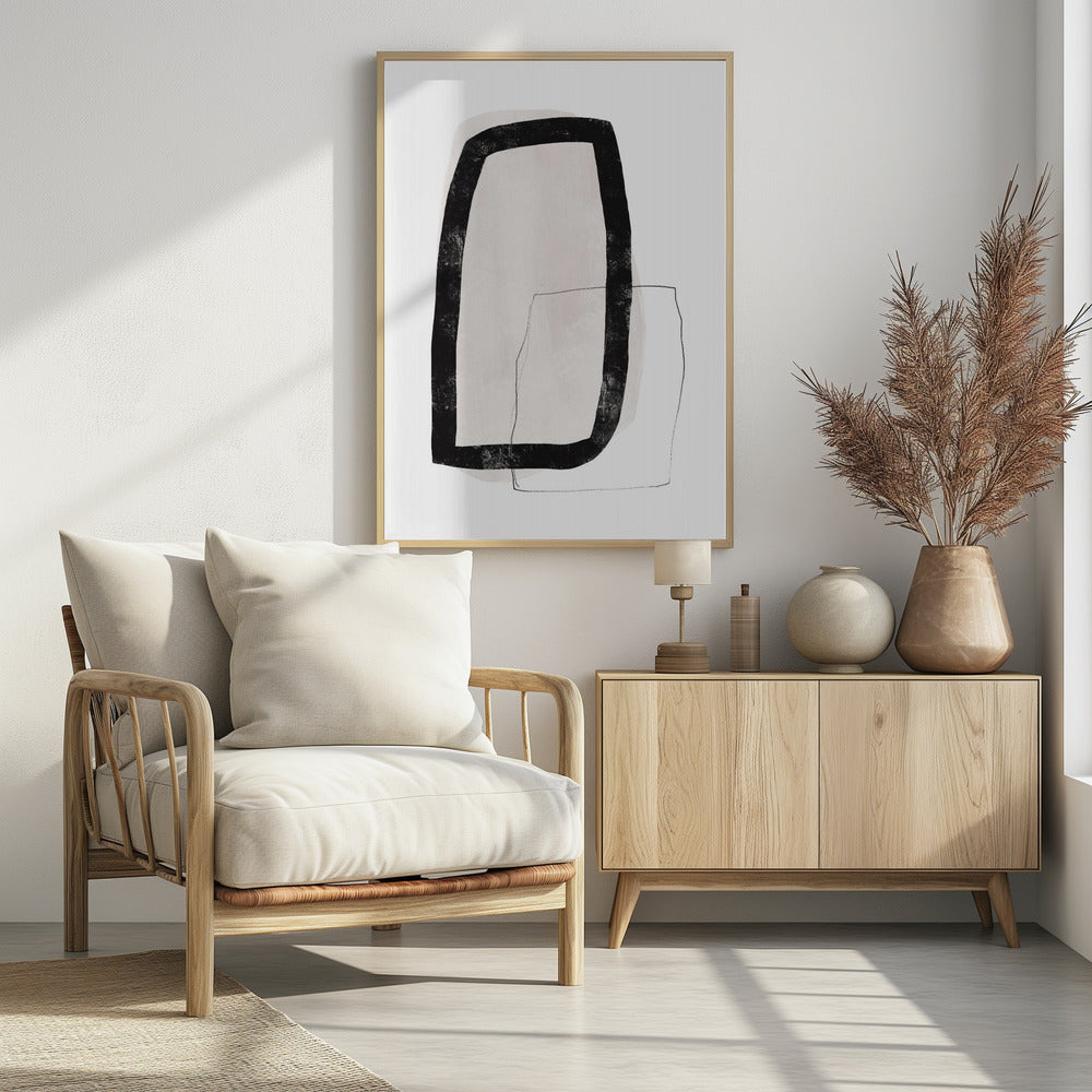 Monochrome Layers | Poster