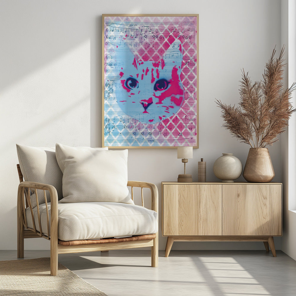 Musical Cat | Poster