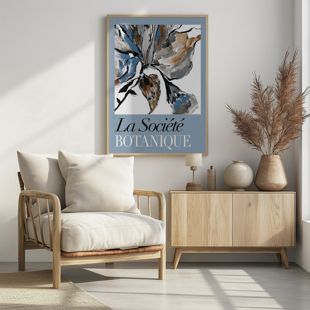 La Société Botanique Blueflower 2 | Poster
